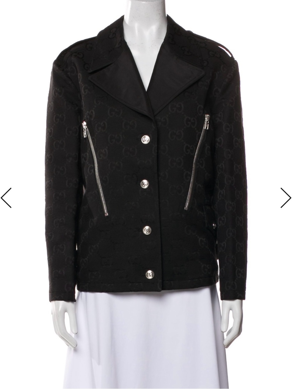 Gucci Reversible Monogram Jacket
